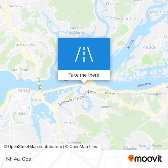 Nh 4a map