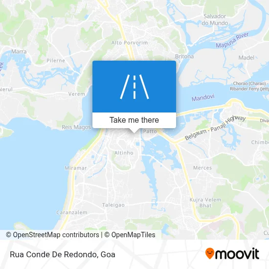 Rua Conde De Redondo map