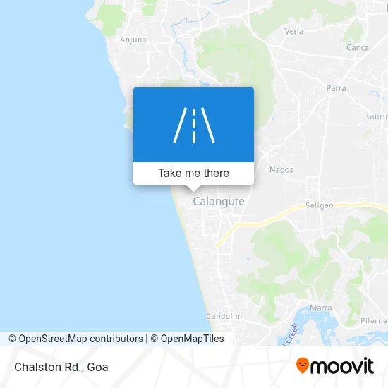 Chalston Rd. map