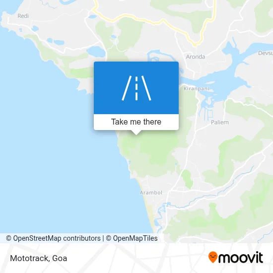Mototrack map