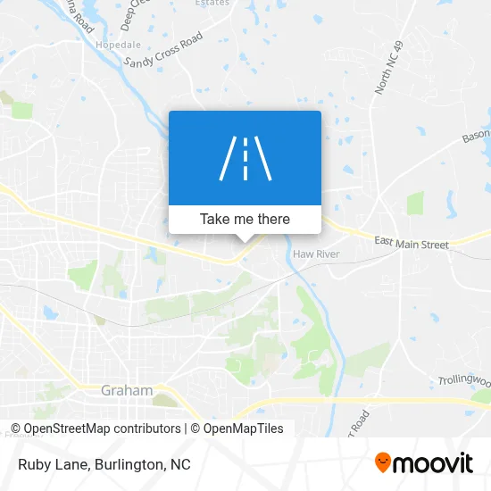 Ruby Lane map