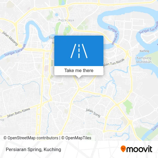 Persiaran Spring map
