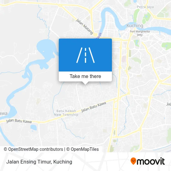 Jalan Ensing Timur map