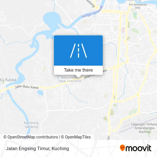 Jalan Engsing Timur map