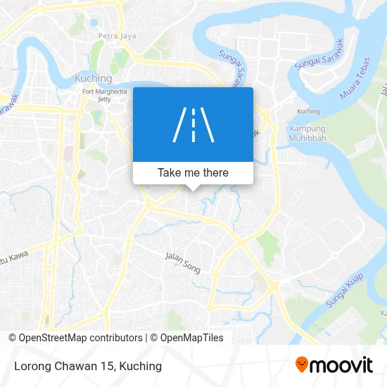 Lorong Chawan 15 map