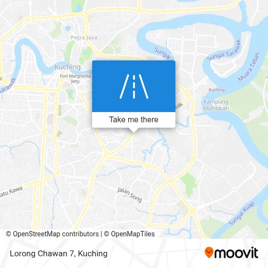 Lorong Chawan 7 map