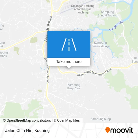 Jalan Chin Hin map