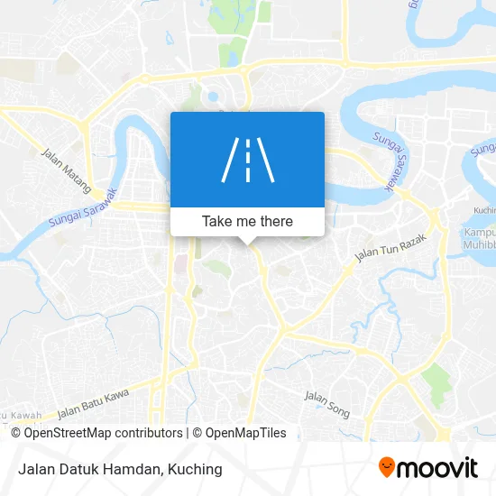 Jalan Datuk Hamdan map