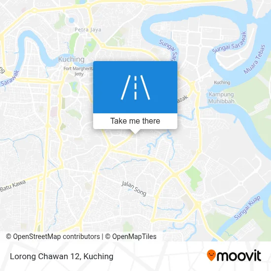 Lorong Chawan 12 map