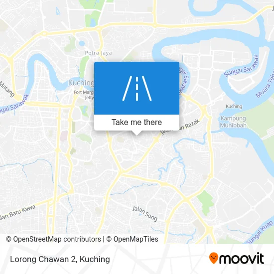 Lorong Chawan 2 map