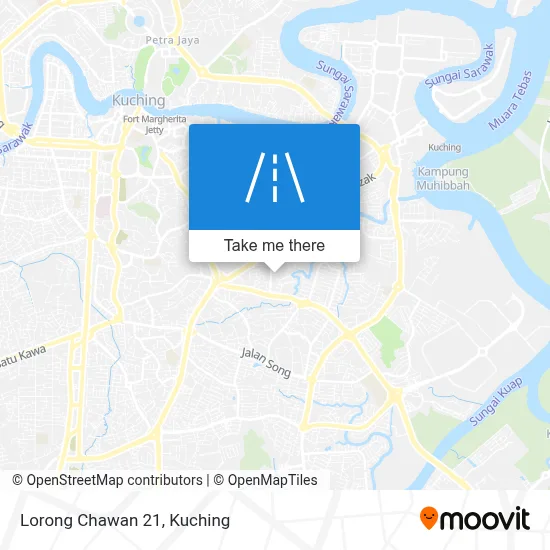 Lorong Chawan 21 map