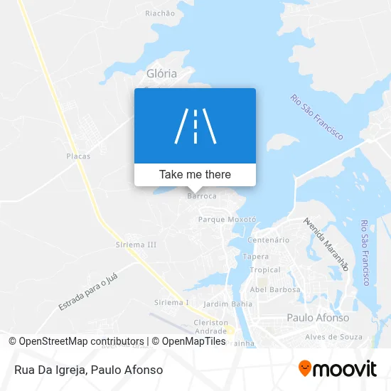 Rua Da Igreja map