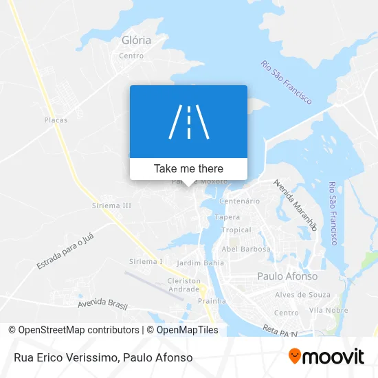 Rua Erico Verissimo map