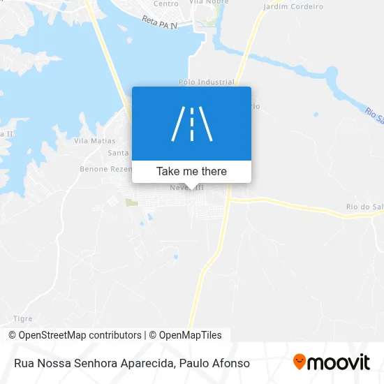Rua Nossa Senhora Aparecida map