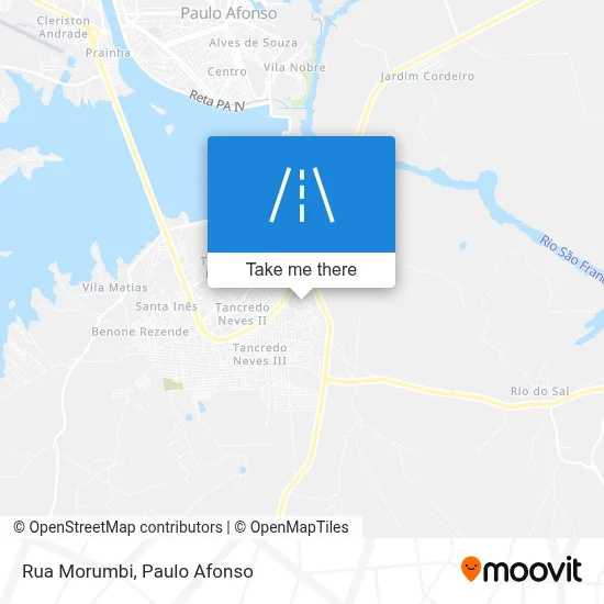 Rua Morumbi map