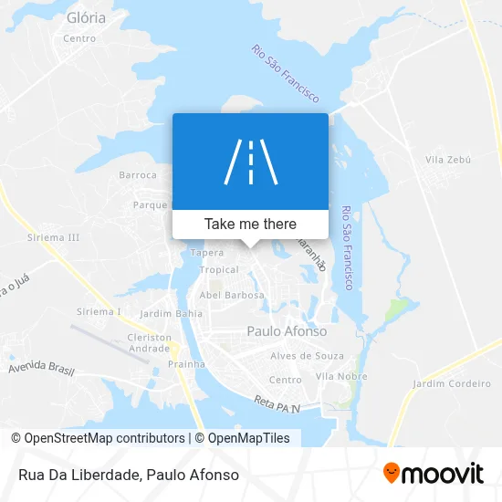 Rua Da Liberdade map