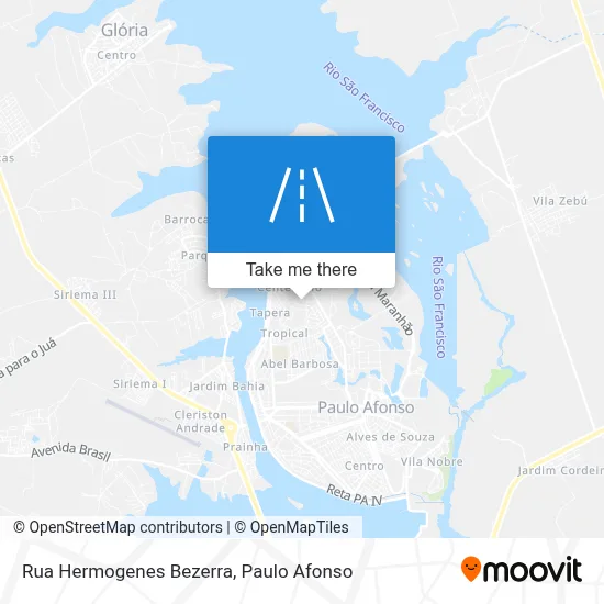 Rua Hermogenes Bezerra map