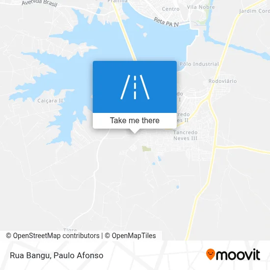 Rua Bangu map