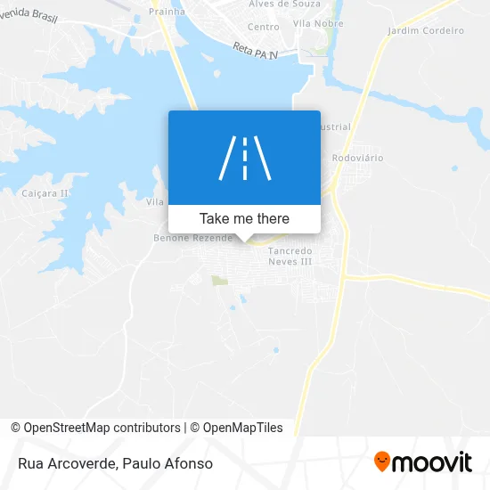 Rua Arcoverde map