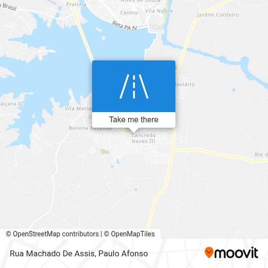 Rua Machado De Assis map