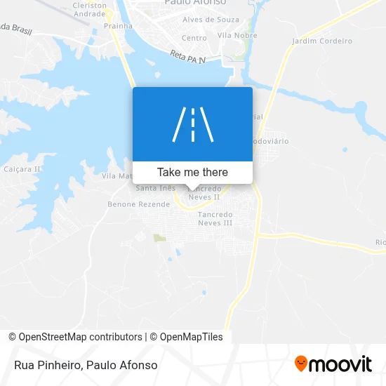 Rua Pinheiro map