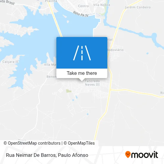 Rua Neimar De Barros map