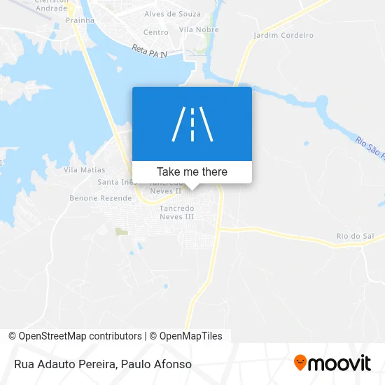 Rua Adauto Pereira map
