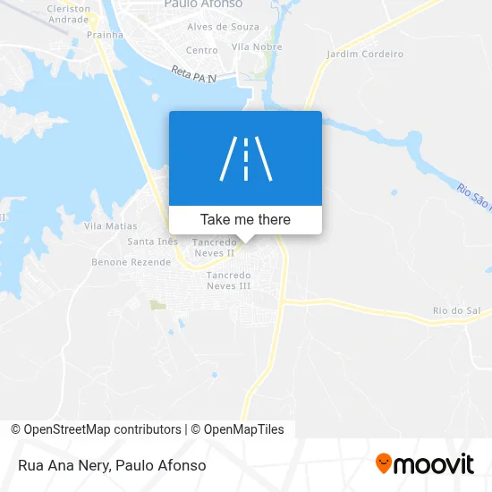 Rua Ana Nery map