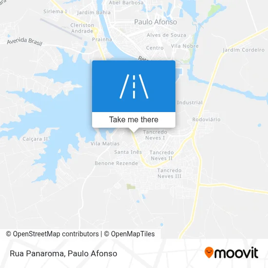 Rua Panaroma map