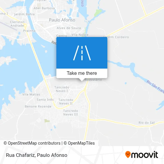 Rua Chafariz map