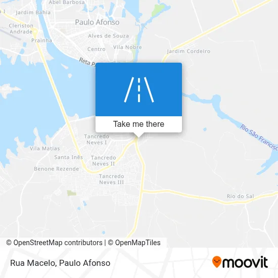 Rua Macelo map
