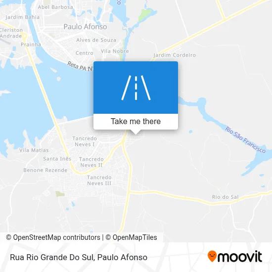 Rua Rio Grande Do Sul map