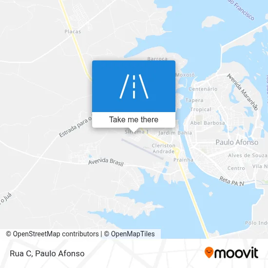 Rua C map