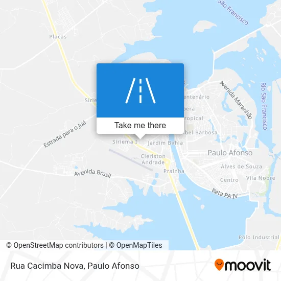 Rua Cacimba Nova map