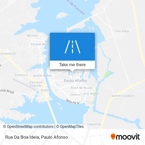 Rua Da Boa Ideia map