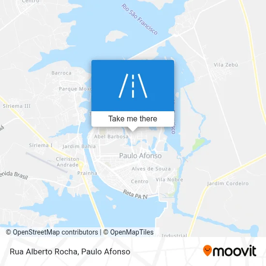 Rua Alberto Rocha map
