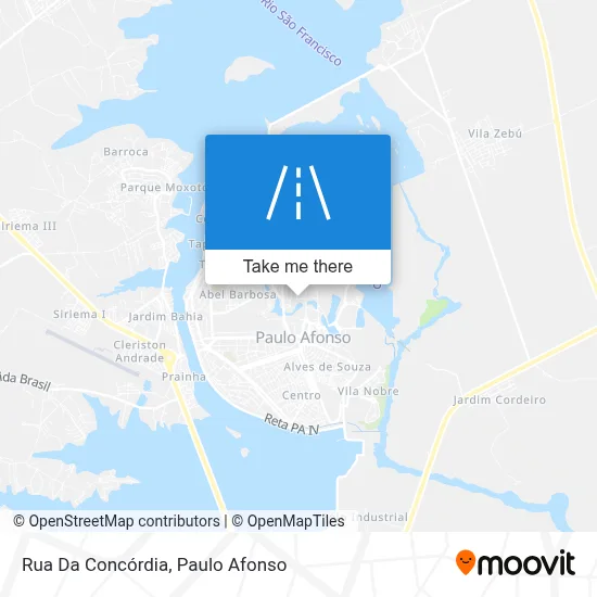 Rua Da Concórdia map