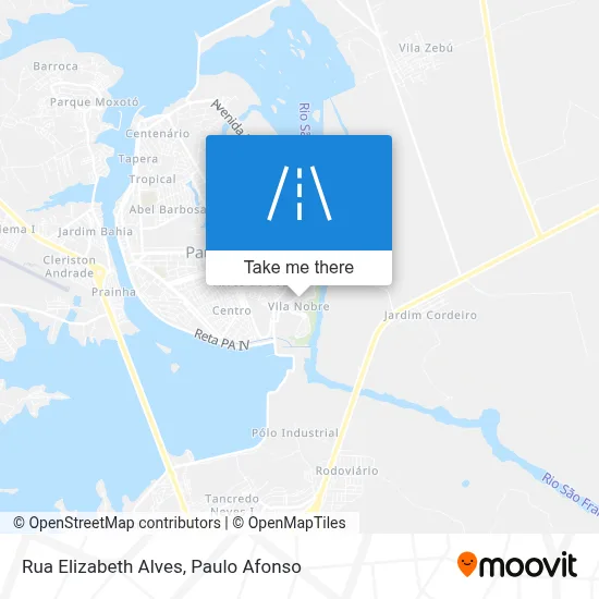 Rua Elizabeth Alves map