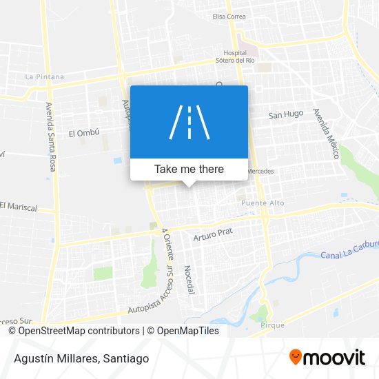 Mapa de Agustín Millares