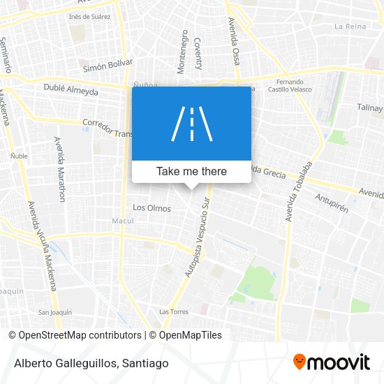 Mapa de Alberto Galleguillos