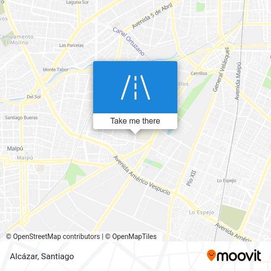 Mapa de Alcázar