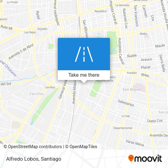 Mapa de Alfredo Lobos