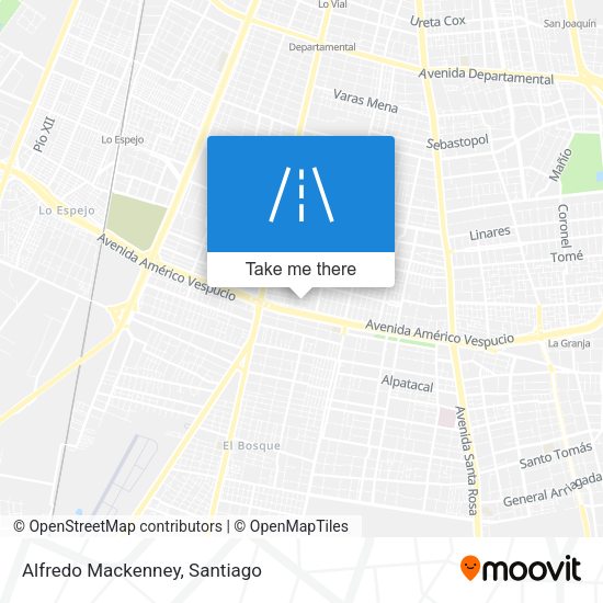 Mapa de Alfredo Mackenney