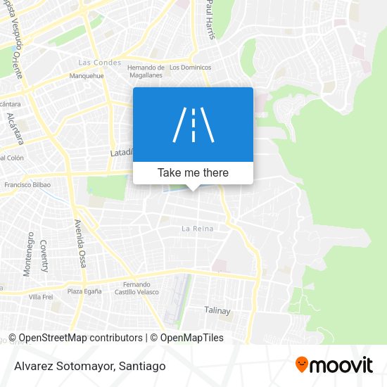 Mapa de Alvarez Sotomayor
