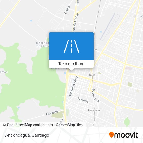 Mapa de Anconcagua