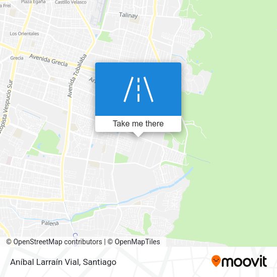 Mapa de Aníbal Larraín Vial