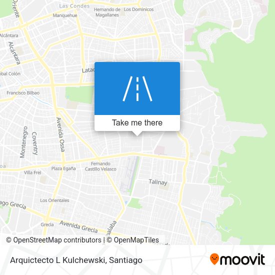 Arquictecto L Kulchewski map