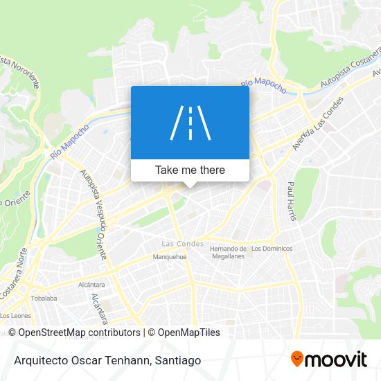 Mapa de Arquitecto Oscar Tenhann
