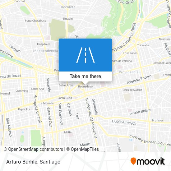 Mapa de Arturo Burhle
