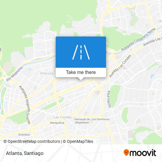 Atlanta map